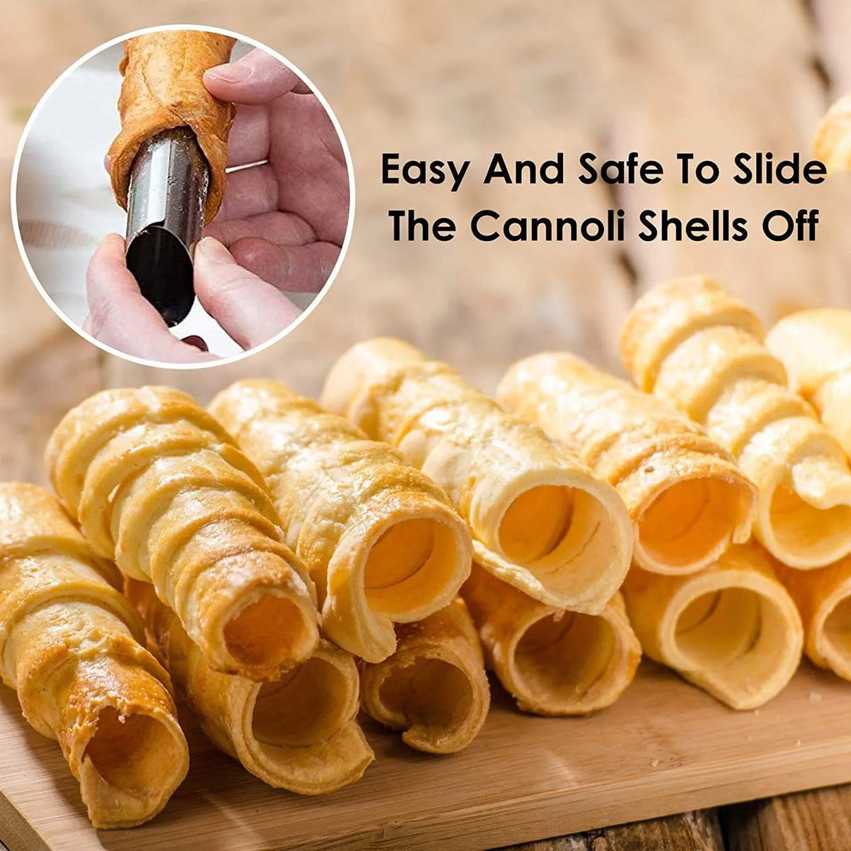 Stainless Steel Croissant Pastry Cone Molds | Baking Tubes Pastry Baking Molds Axl