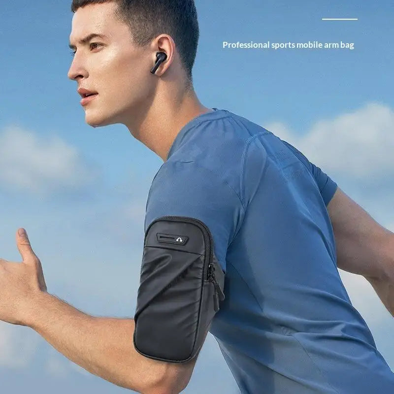 Waterproof Running Armband Phone Holder with Headphone Jack Sports Armband Pouch Axl
