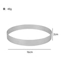 Stainless Steel Perforated Mousse Cake Ring | Multi-Size Mold Cake Baking Mold Axl 16CM