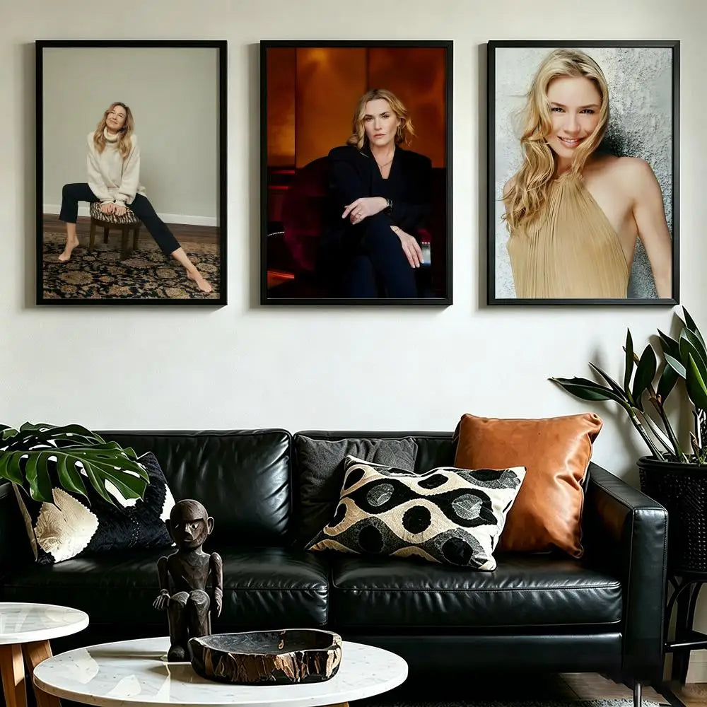 Renee Zellweger HD Poster – Waterproof Wall Art Home Decor Wall Art Poster Axl