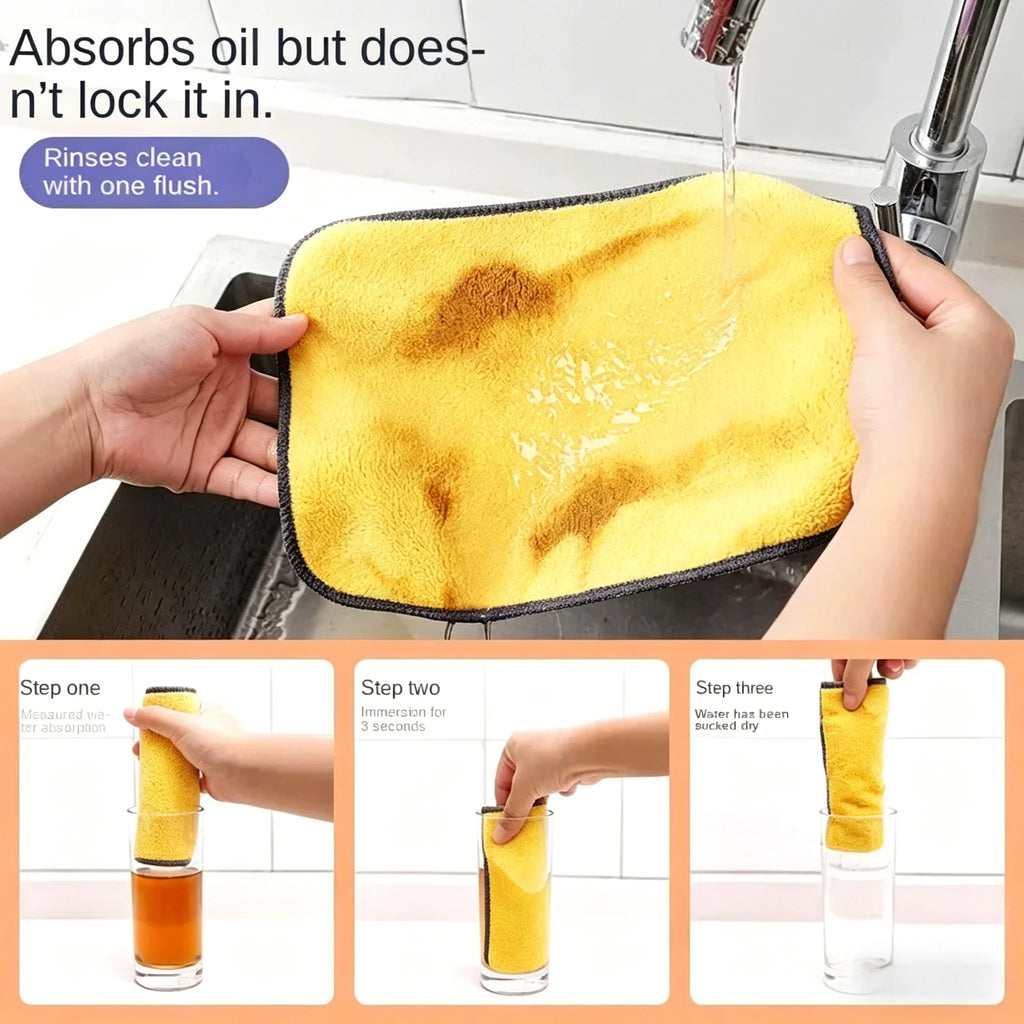 Microfiber Cleaning Cloths – Absorbent Kitchen & Car Towels Microfiber Cleaning Cloth Axl