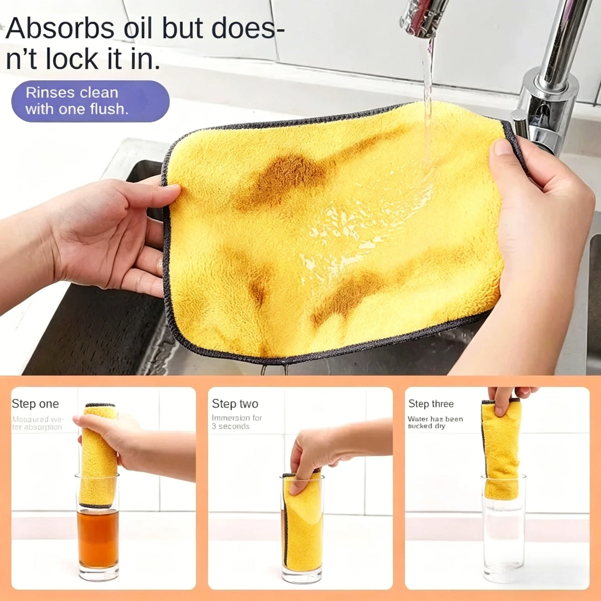 Microfiber Cleaning Cloths – Absorbent Kitchen & Car Towels Microfiber Cleaning Cloth Axl