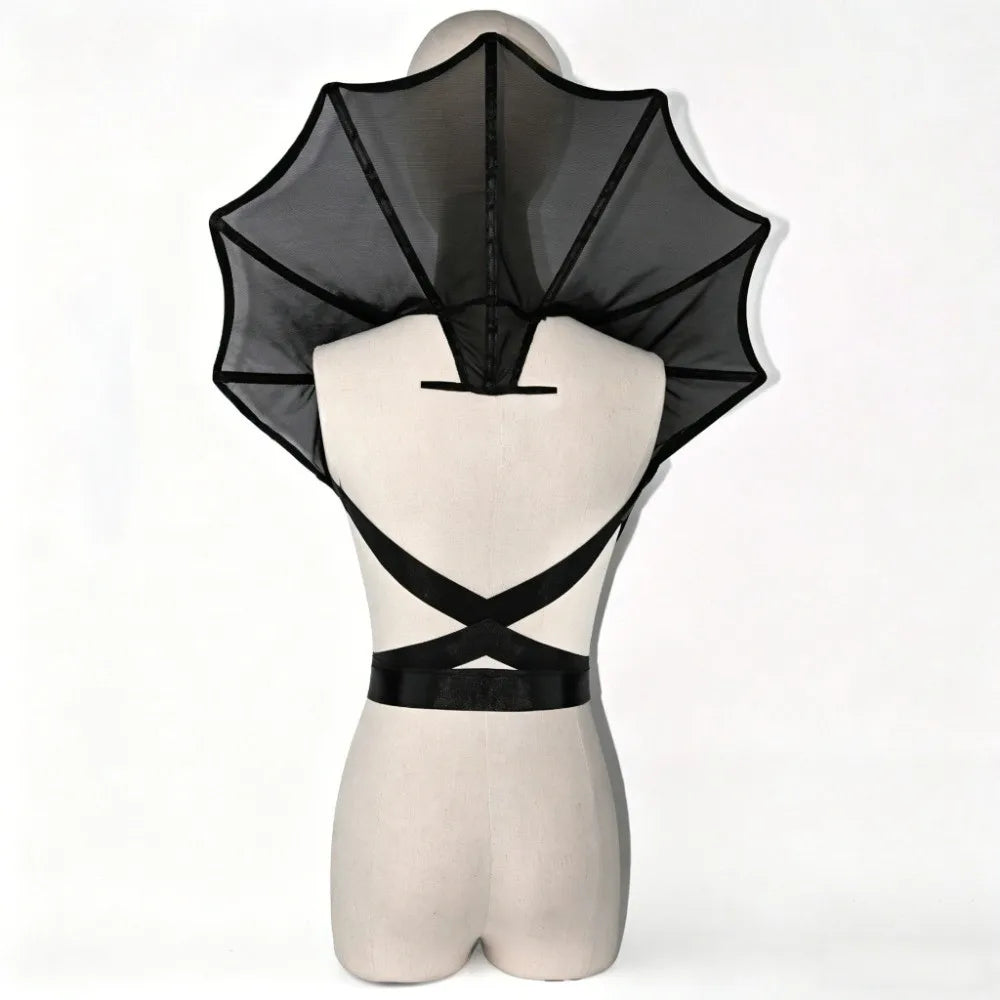 Victorian Lace Stand-Up Collar – Gothic Medieval Costume Accessory Costume Collar Axl