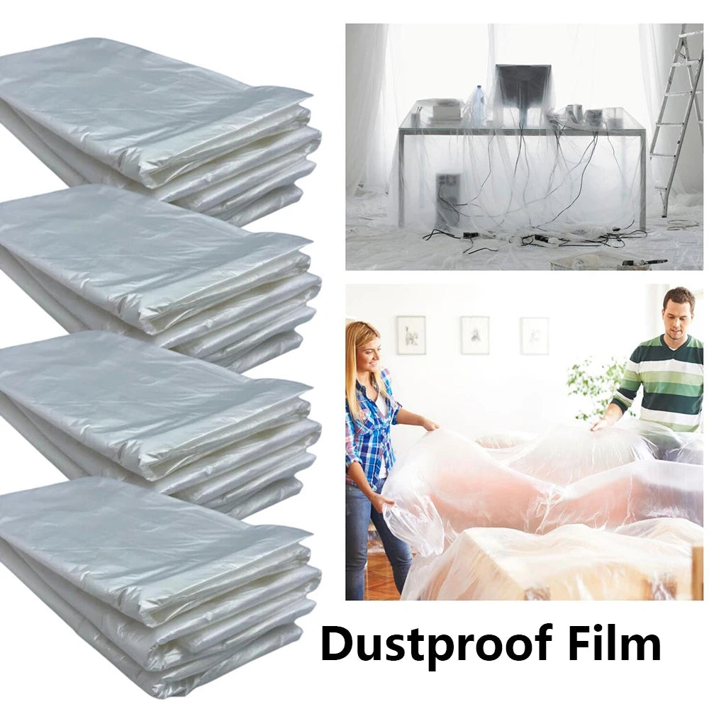 Transparent Waterproof Dust Cover Film – PE Furniture Protector Furniture Dust Cover Axl