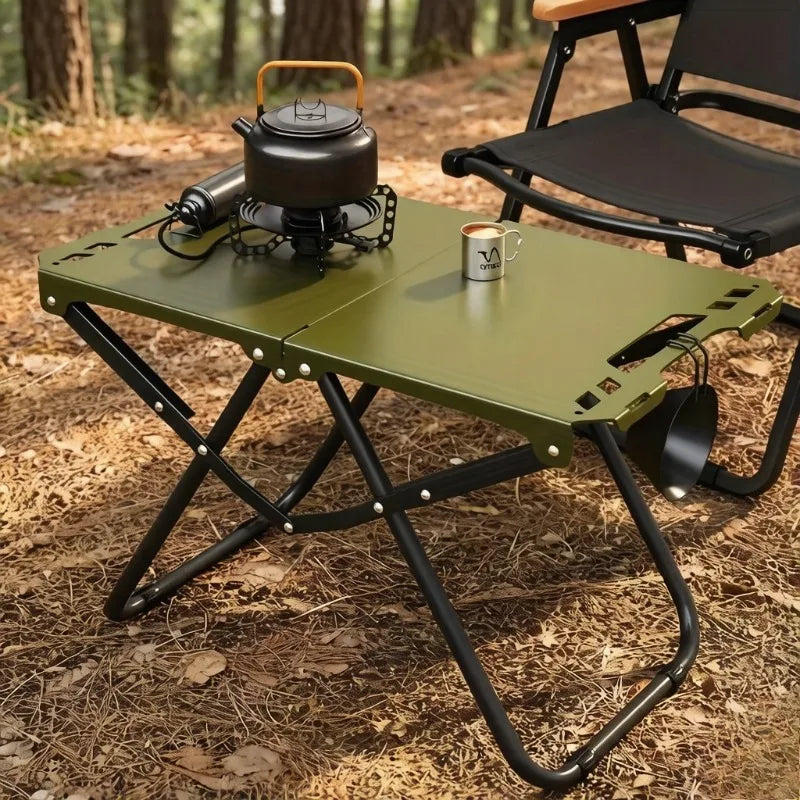 Lightweight Folding Camping Table – Tripod Base & Carry Handle Folding Camping Table Axl