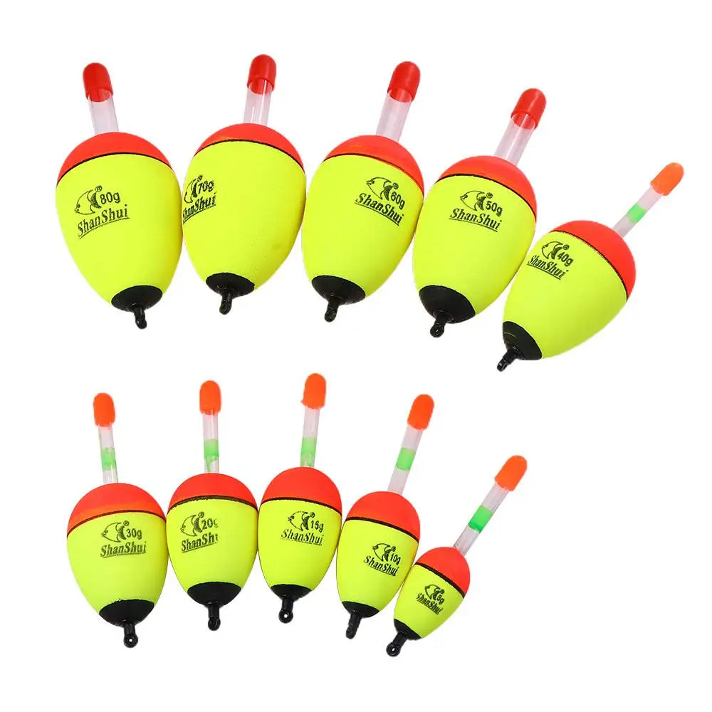 EVA Foam Luminous Fishing Float 2-Pack | Night Fishing Bobber Fishing Float Bobber Axl