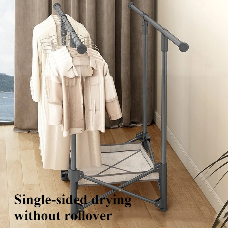 Folding Clothes Drying Rack – Portable Floor Laundry Hanger Clothes Drying Rack Axl