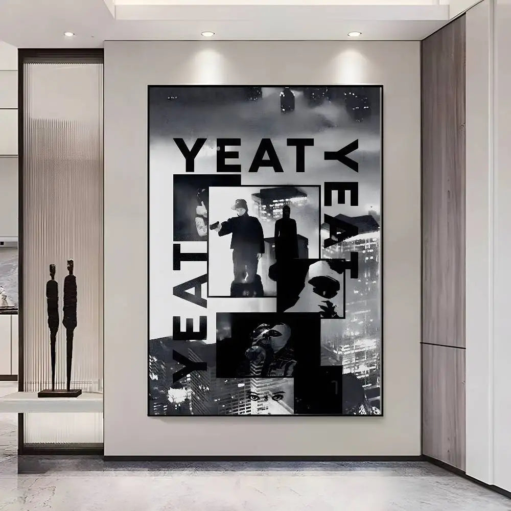 Yeat New Album HD Poster – Self-Adhesive Waterproof Wall Art Wall Art Poster Axl