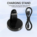 USB-C Charging Stand for Ray-Ban Meta Smart Glasses + 1M Cable Smart Glasses Charger Axl black