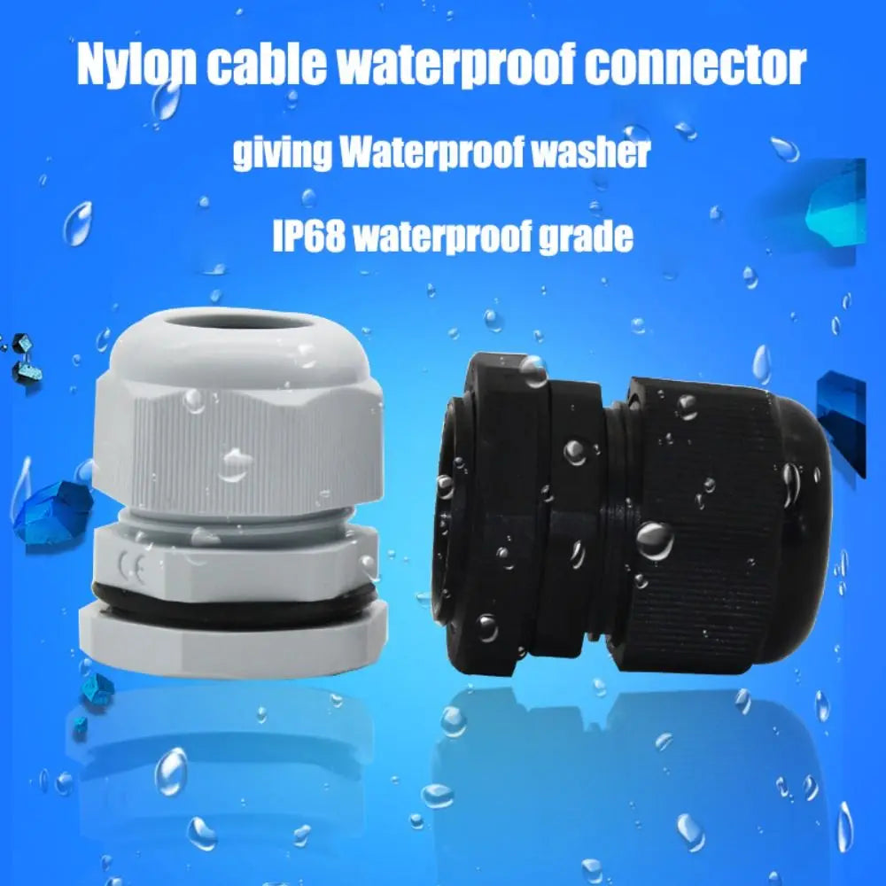 IP68 Waterproof Cable Gland PG7 PG9 PG11 PG16 Nylon Connector Cable Gland Axl