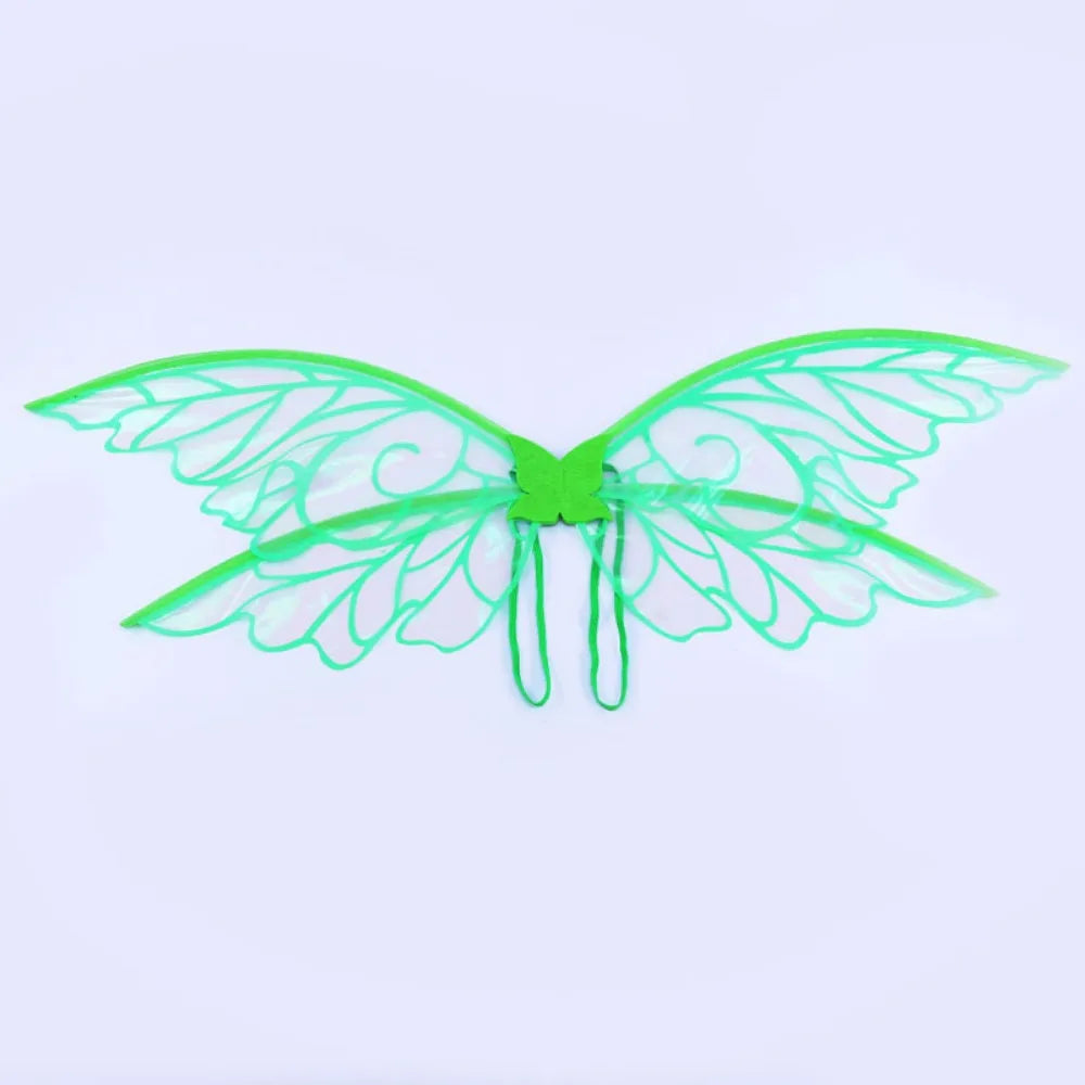 Halloween Fairy Wings Costume for Adults & Kids | Party Dress Up Fairy Wings Costume Axl Green