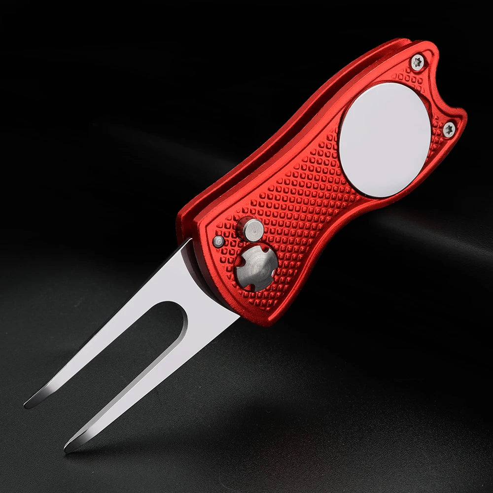 Golf Green Fork – Aluminum & 440C Stainless Steel Divot Tool Golf Divot Tool Axl H China Mainland