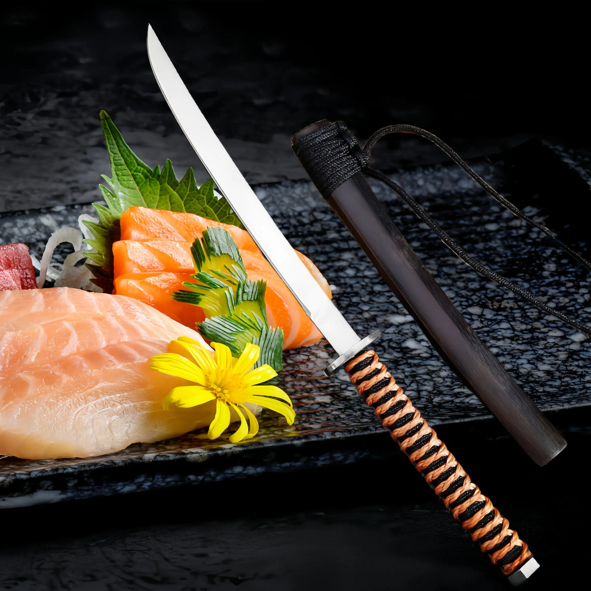 7CR17 Steel Petty Knife – Fruit, Meat, Sushi & Sashimi Petty Kitchen Knife Axl