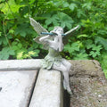 Flute Fairy Resin Garden Statue – Angel Sculpture Decor Garden Fairy Statue Axl Rose