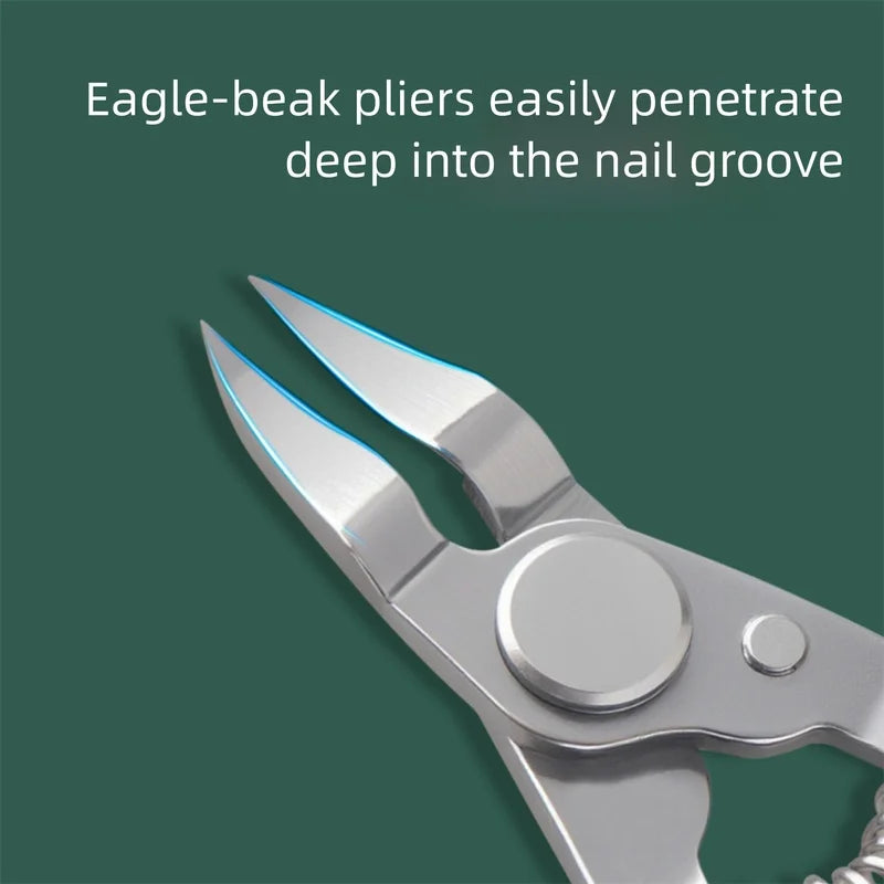 Penguin Nail Clipper – Wide Jaw Stainless Steel Manicure Tool Nail Clipper Axl