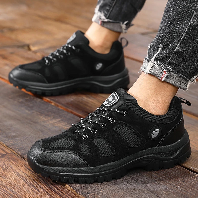 Men's Anti-Slip Breathable Hiking Sneakers | Trail Camp Shoes Hiking Sneakers Axl