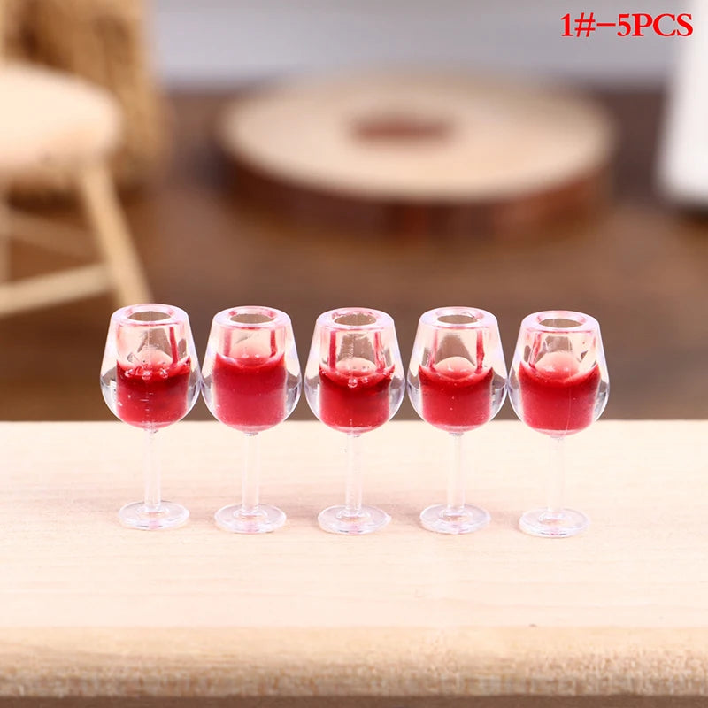1:12 Dollhouse Miniature Wine & Beer Set – 15-Piece Resin Kit Dollhouse Miniature Set Axl A
