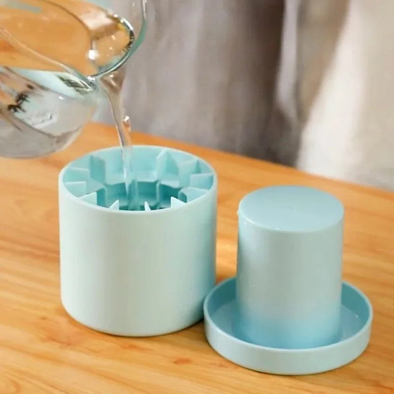 Mini Silicone Round Ice Cube Mold & Storage Box – DIY Ice Maker Ice Cube Mold Axl