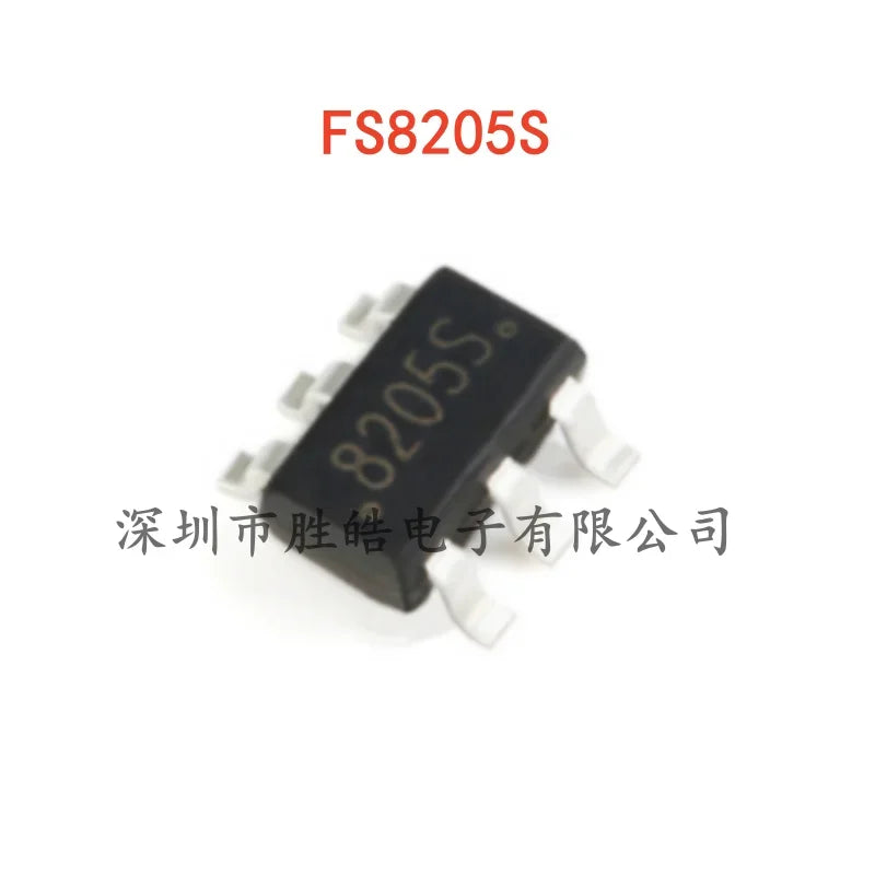 10PCS FS8205A Lithium Battery Protection IC SOT23-6 Chips Protection IC Chip Axl Default Title