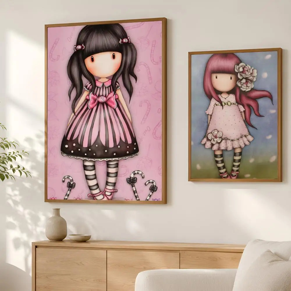 Gorjuss Self-Stick Wall Poster – HD Waterproof Home Decor Wall Art Poster Axl