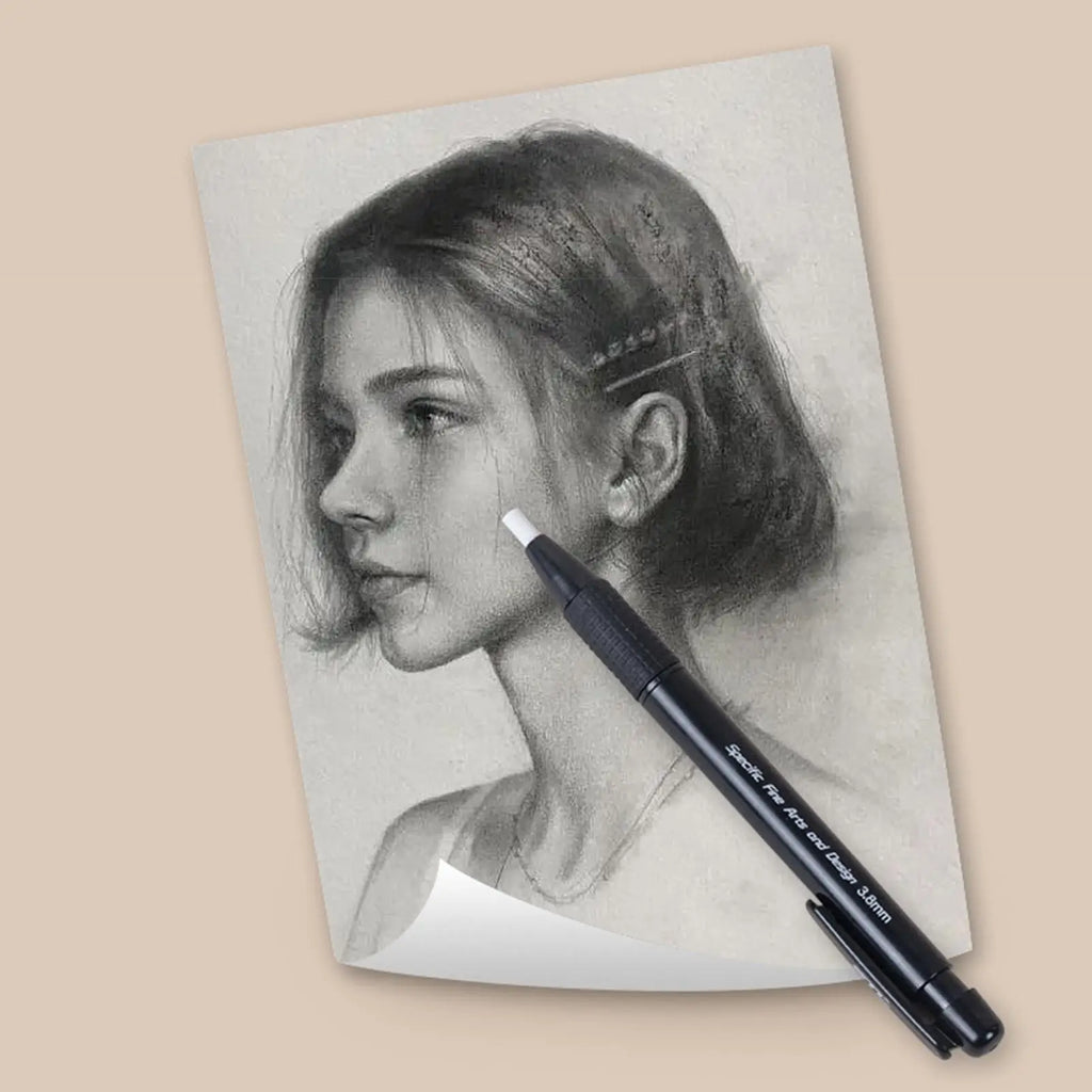 Retractable Eraser Pen – Refillable Mechanical Art Eraser Mechanical Eraser Pen Axl