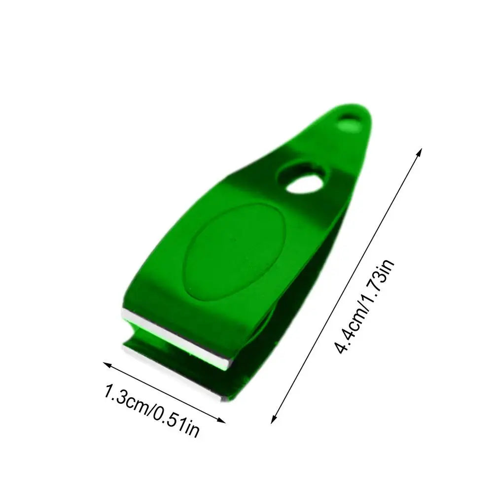 Fly Line Clippers – Ergonomic Stainless Steel Fishing Scissors Fishing Line Clipper Axl green