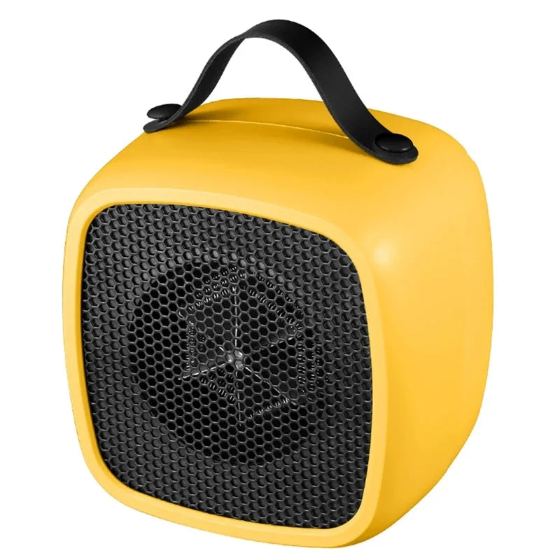 500W PTC Ceramic Mini Heater – Quiet Portable Warm Air Fan Portable Space Heater Axl
