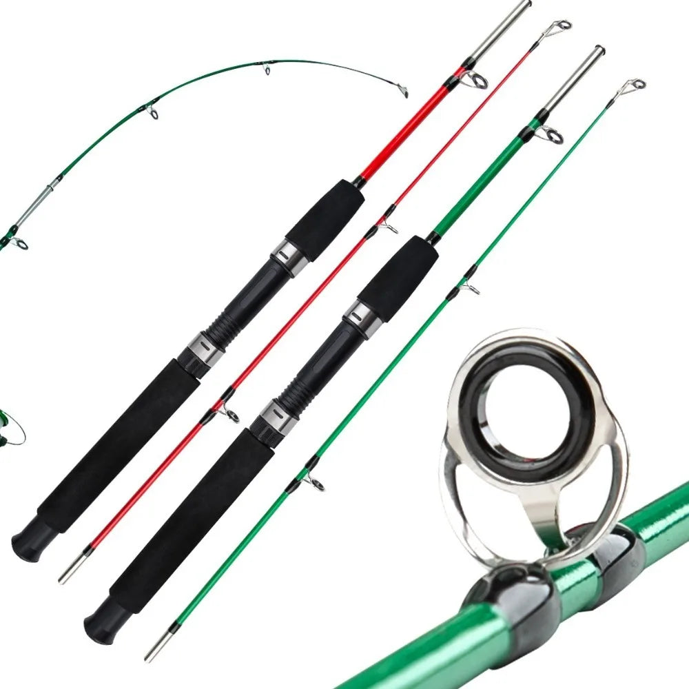 1.0m 2-Section Carbon Spinning Rod – 107g Travel Fishing Rod Spinning Fishing Rod Axl