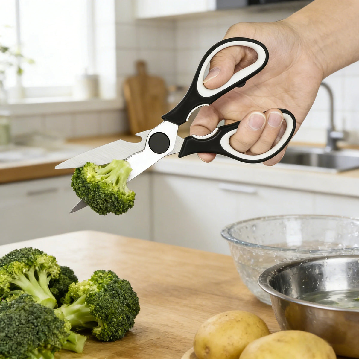 Heavy-Duty Kitchen Scissors – Meat, Bone & Multi-Purpose Shears Kitchen Shears Axl