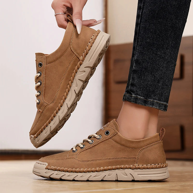 AZGB Women's Retro Casual Sneakers – Thick Sole Anti-Slip Shoes Women's Casual Sneakers Axl