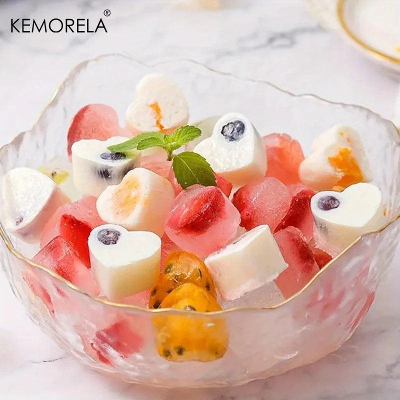 24-Grid Heart Shape Silicone Ice Cube Tray | Ice Ball Maker Silicone Ice Cube Tray Axl