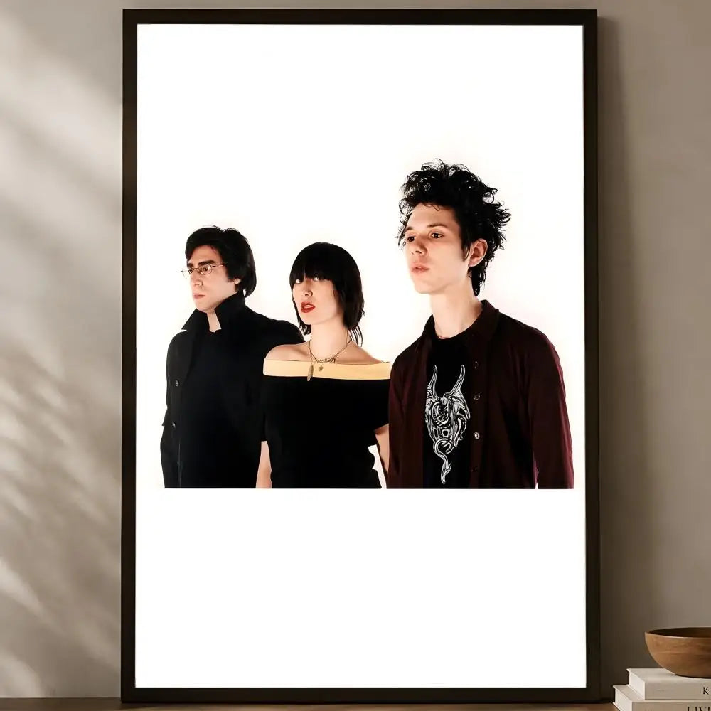 Yeah Yeah Yeahs Poster – Self-Stick HD Waterproof Wall Art Music Wall Poster Axl White18 15X20cmNoframe