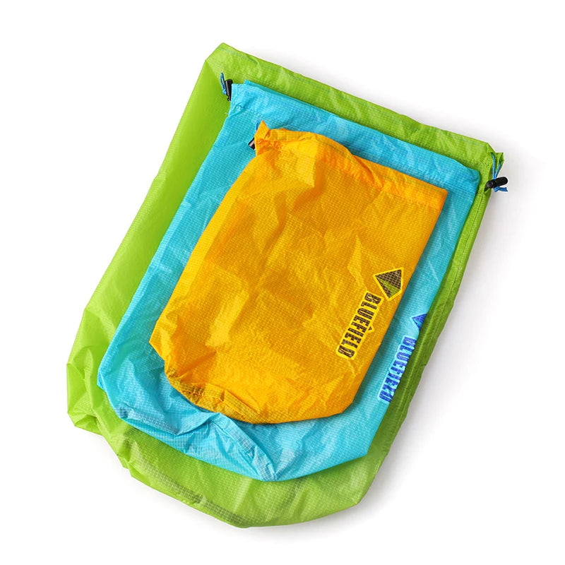 Waterproof Nylon Drawstring Bag – Ultralight Outdoor Stuff Sack Outdoor Drawstring Bag Axl