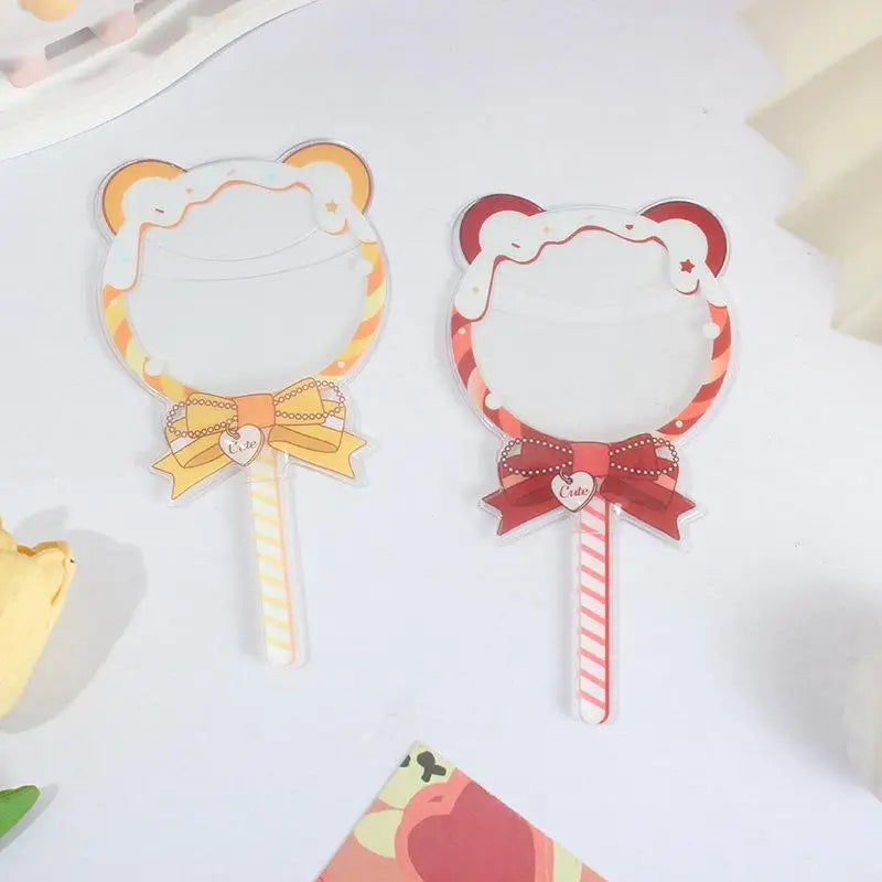 Lollipop Pin Badge Protector – Clear Acrylic Ita Bag Cover Pin Badge Protector Axl