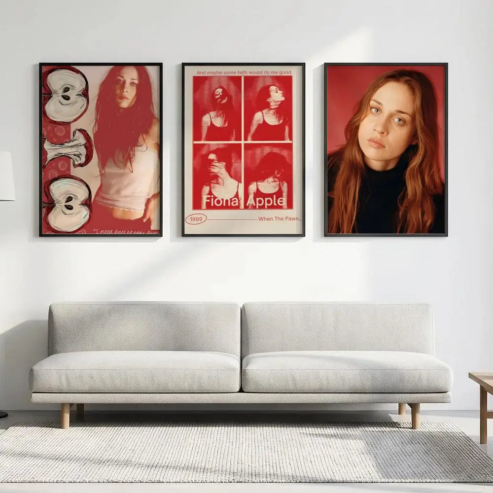 Fiona Apple HD Art Poster – Waterproof Sticky Wall Decor Art Wall Poster Axl