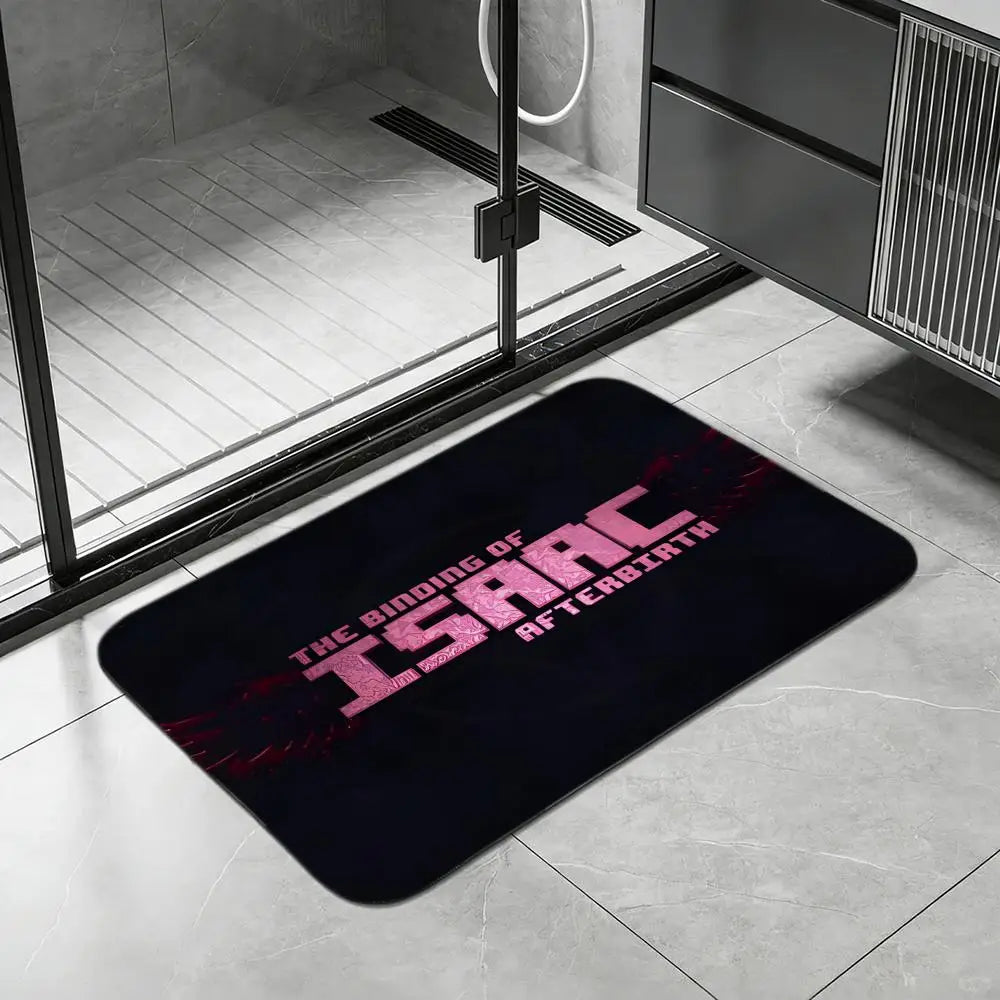 Diatomite Bath Mat – Quick Dry, Anti-Slip Game Print Design Bath Mat Axl White1 40x60cm