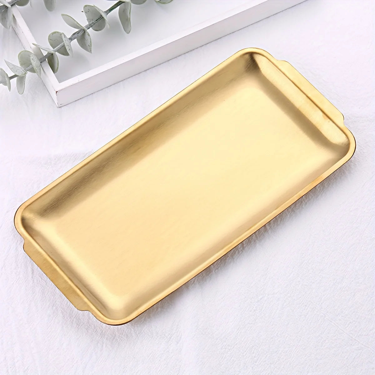 Square Nail Tool Storage Tray – Nail Studio Desktop Organizer Nail Tool Organizer Axl golden
