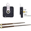 Quartz Clock DIY Kit – Silent Movement & Walnut Pointers Clock DIY Kit Axl Shaft Length 20mm