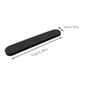 10-Pack EVA Foam Hat Size Reducer Pads – Adhesive Fit Strips Hat Fit Reducer Axl Black 10Pcs
