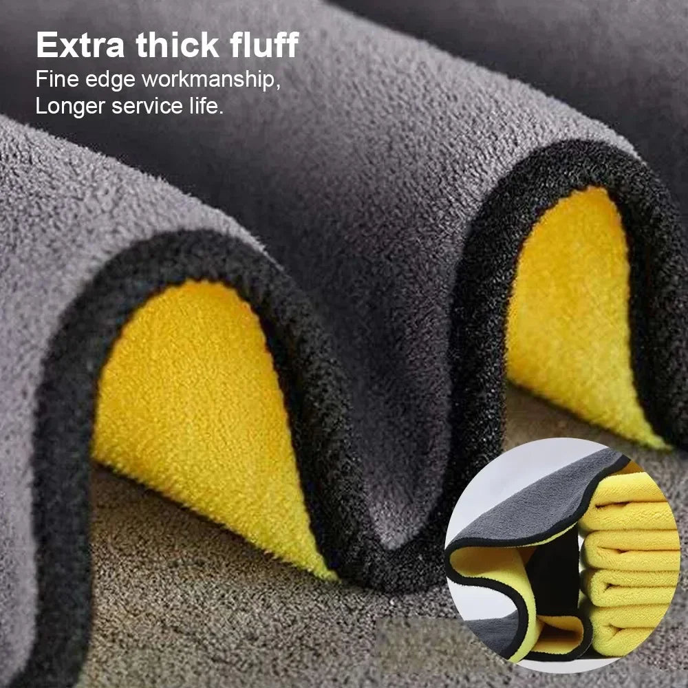 Large Microfiber Car Drying Towel 160x60cm | Super Absorbent Car Drying Towel Axl