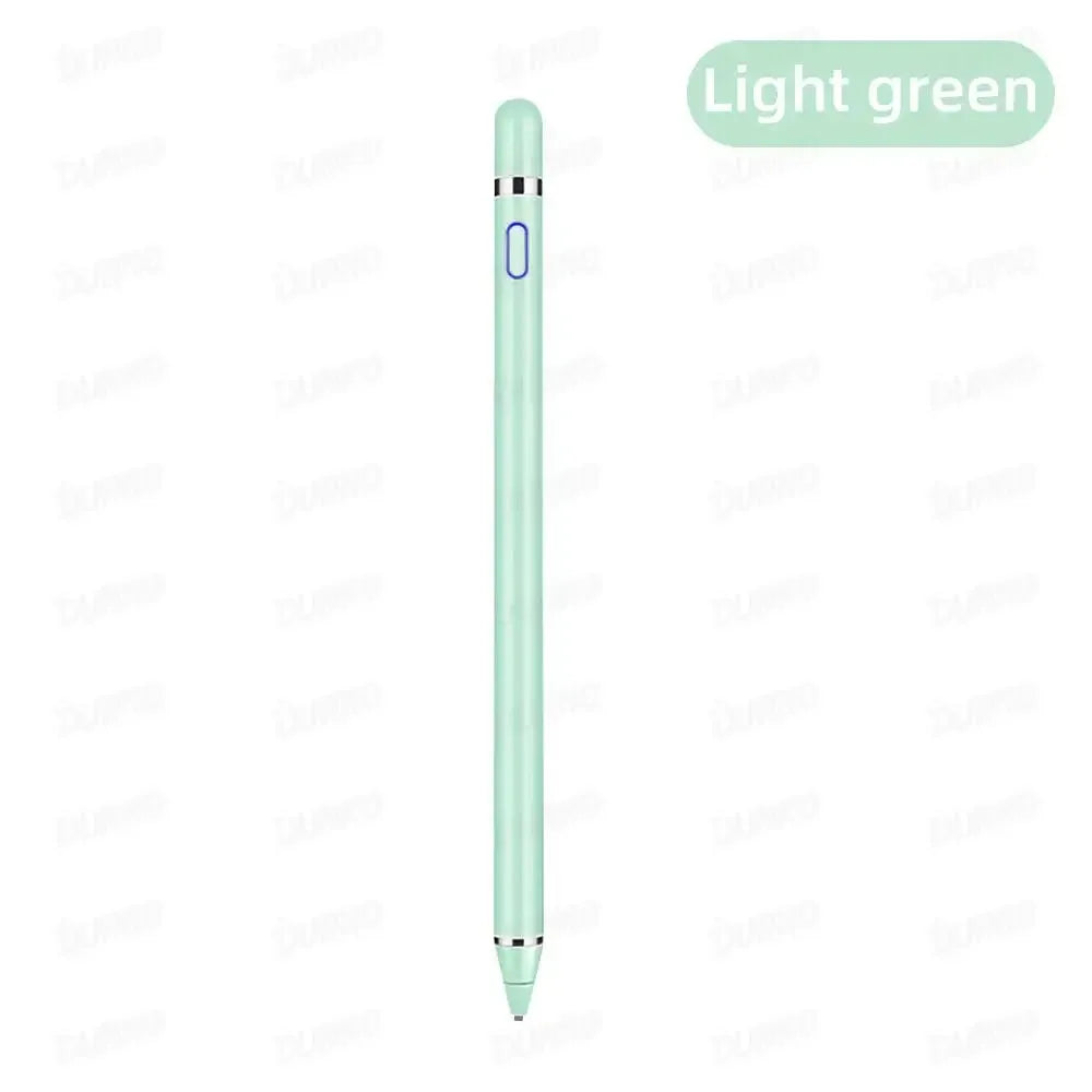 Rechargeable Active Stylus Pen for iPad iPhone & Android Active Stylus Pen Axl Light green