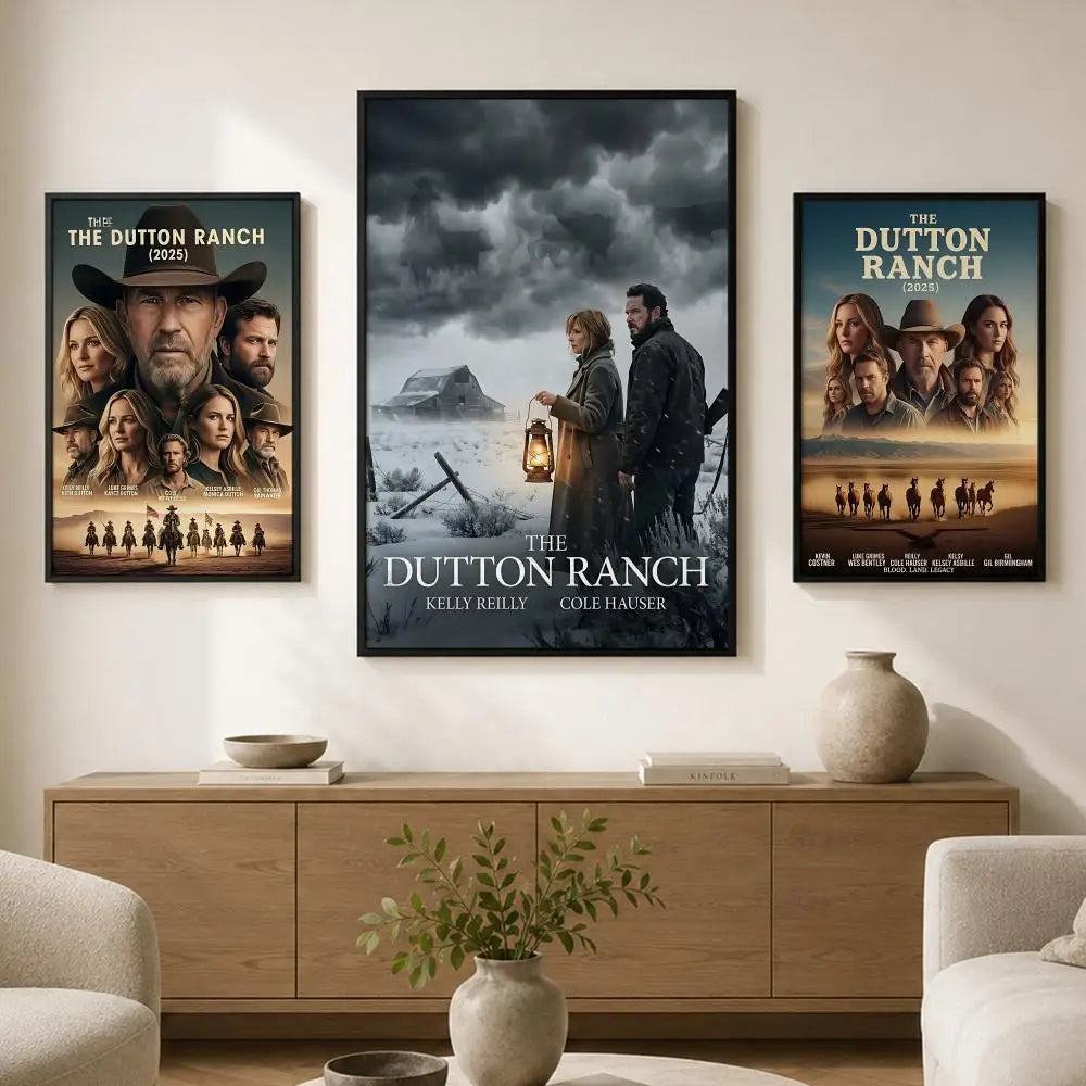 Dutton Ranch Wall Poster – Self-Adhesive HD Waterproof Art Print Wall Art Poster Axl
