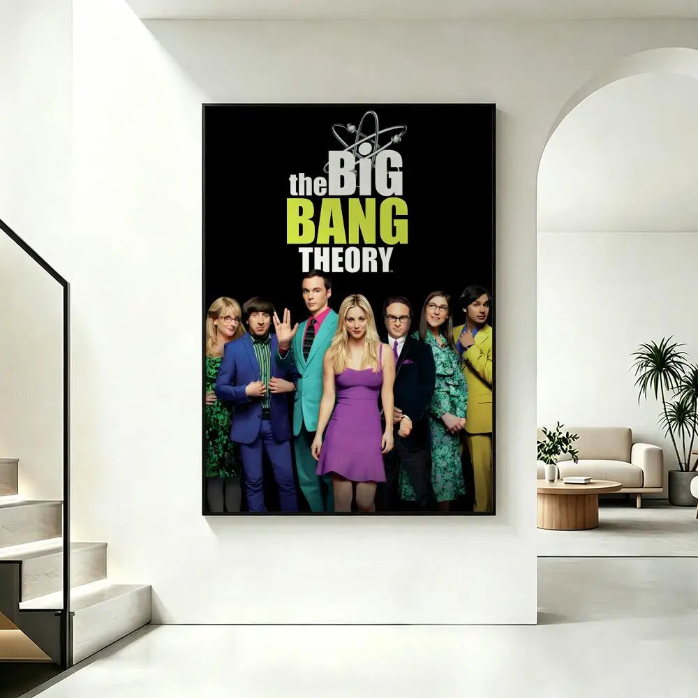 The Big Bang Theory Poster – HD Wall Art Home Decor Wall Art Poster Axl