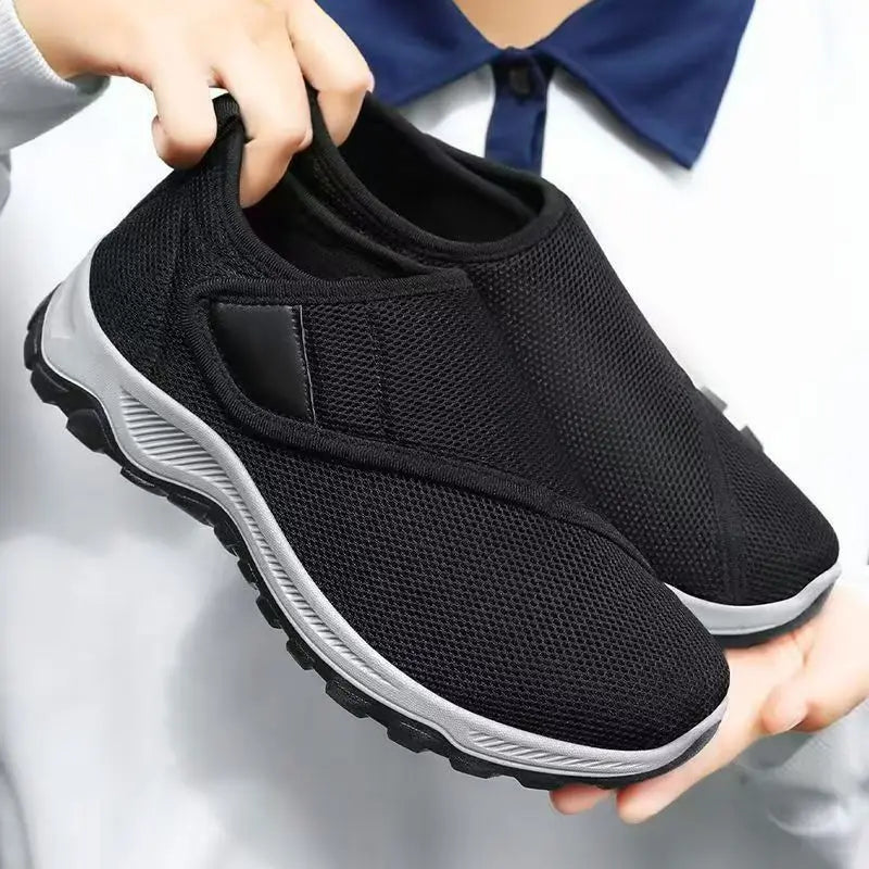 Men's Slip-On Sneakers | Breathable Sport & Gym Training Shoes Sport Slip-On Sneakers Axl black 44