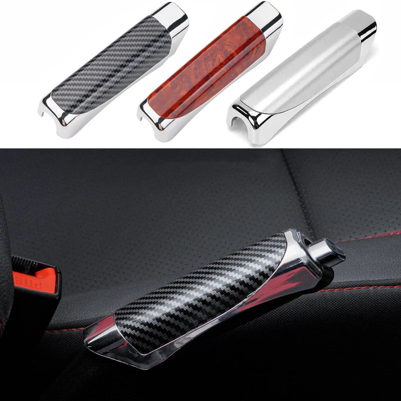 Universal Car Handbrake Cover – Anti-Slip ABS Grip Protector Car Interior Accessory Axl