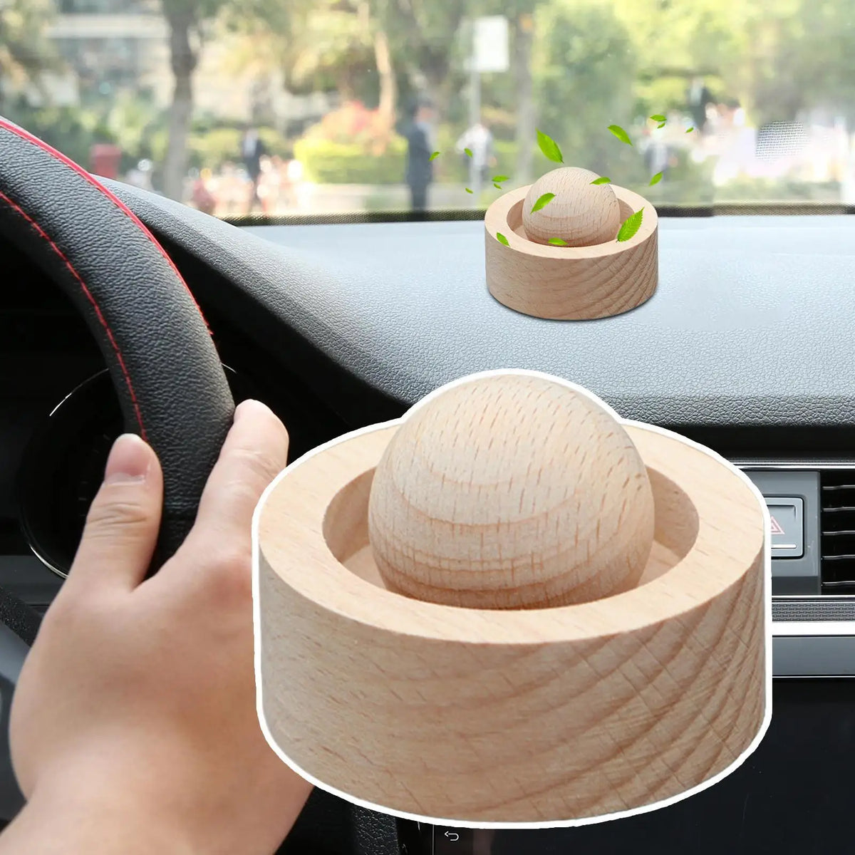Wood Scent Diffuser – Non-Electric Tabletop Aromatherapy Aromatherapy Diffuser Axl