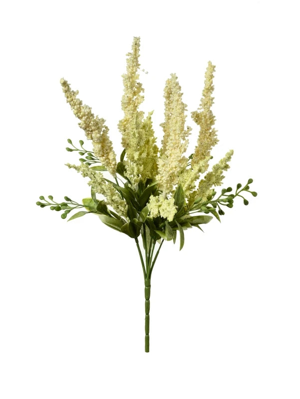 Silk Artificial Rose Bouquet – Wedding & Home Decor Flowers Artificial Flower Bouquet Axl Beige 1 PC