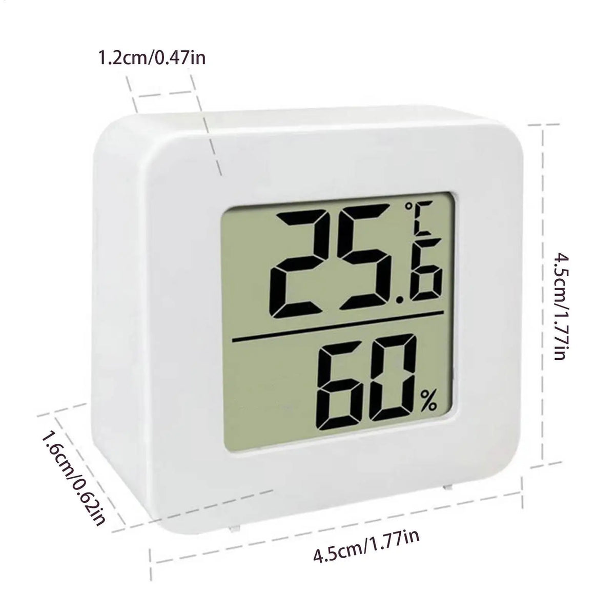 Mini LCD Digital Thermometer & Hygrometer – Humidity Gauge Digital Hygrometer Axl