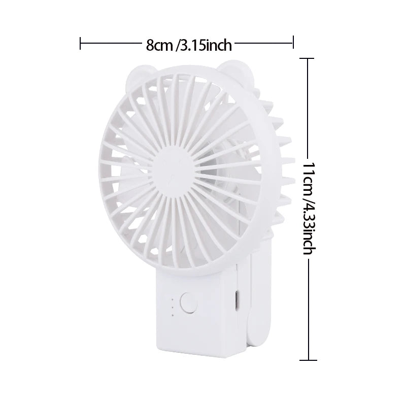 180° Folding Portable Fan – Neck, Table & Handheld Use Portable Neck Fan Axl
