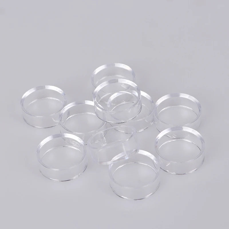 10-Pack Clear Acrylic Crystal Ball Display Stand – 3 Sizes Display Stand Base Axl
